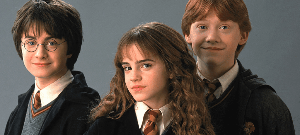 Harry, Ron, and Hermione
