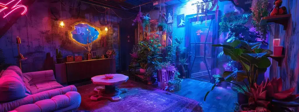 a vibrant, immersive escape room in manhattan, filled with intricate puzzling decor and atmospheric lighting, invites eager participants into an exhilarating world of mystery and challenge.