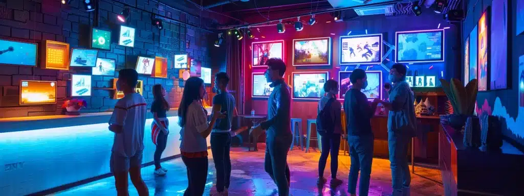 a vibrant, themed escape room filled with intriguing puzzles and immersive decor, showcasing a diverse group of engaged participants collaborating excitedly around a complex challenge. This is one of our private escape rooms for groups to work as a team and escape