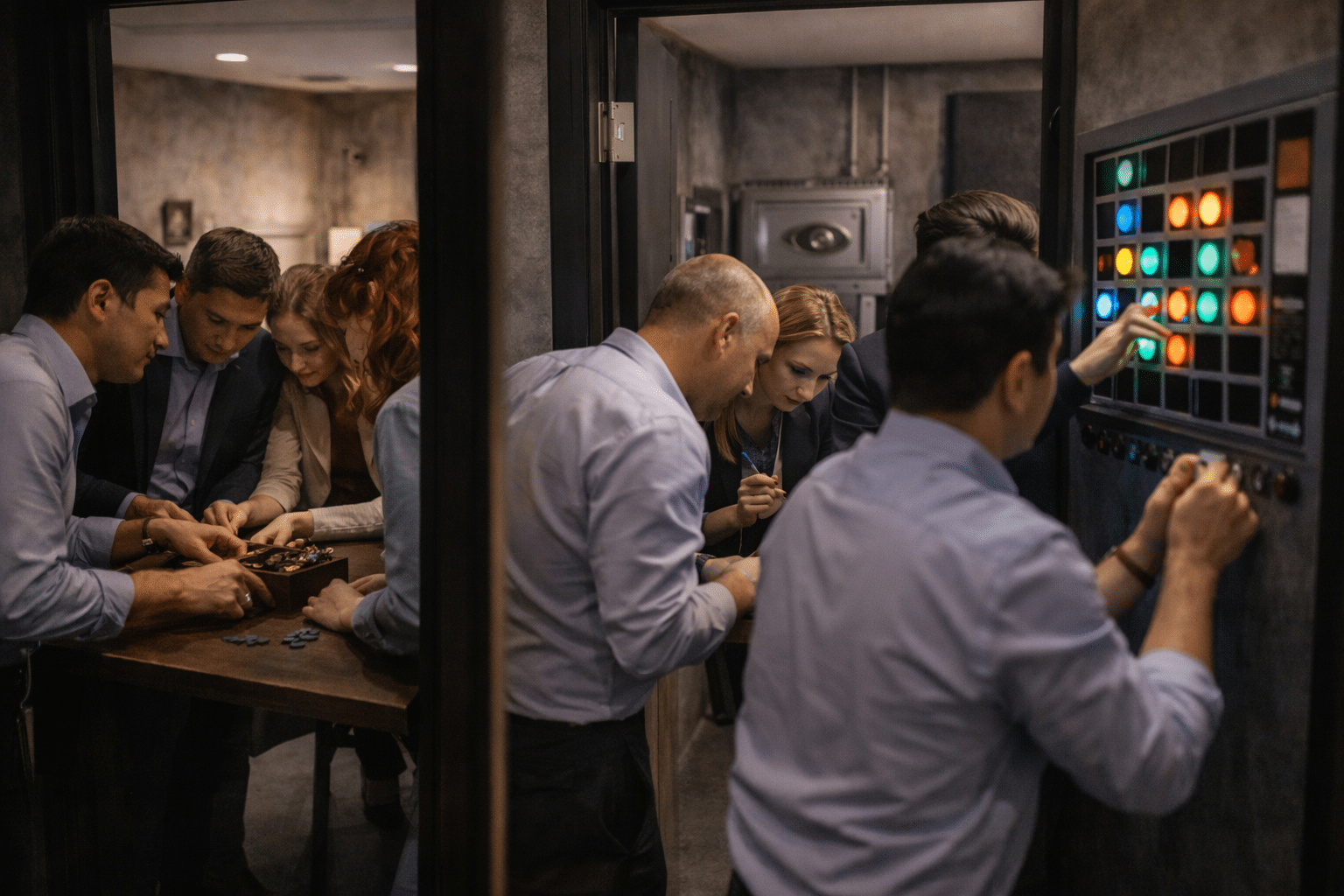 Private Large corporate groups escape room nyc